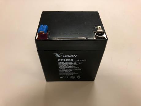 Trailerlystester batteri til 11-12151 og 11-12155 