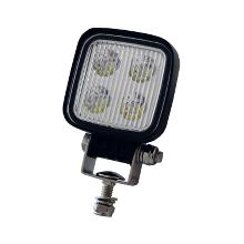 Bak- og Arbejdslygte LED Firkantet 12-24V, 1000 lumen,mål: 70x70x45,5mm - ECE R23