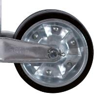 Hjul til støttehjul 200x50 AL-KO 500kg gummi/stålfælg, nav Ø20x60mm