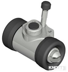 Hjulcylinder Knott Ø25,4mm type 20-2711/25-4300/ 25-4303/25-4303ABS 200x50/250x40mm