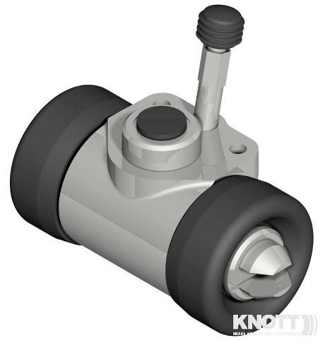 Hjulcylinder Knott Ø25,4mm type 20-2710 200x50mm venstre
